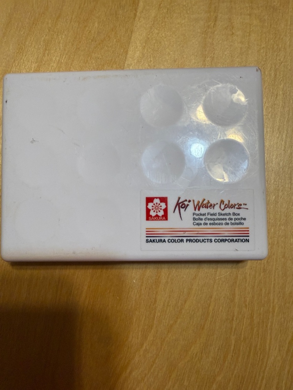 Sakura Koi Water Colors Pocket Field Sketch Box, no paint brushes included .